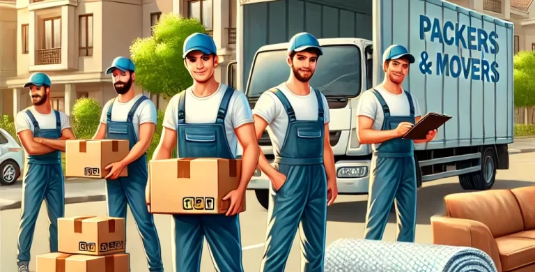 A team of packers and movers in bangalore moving house